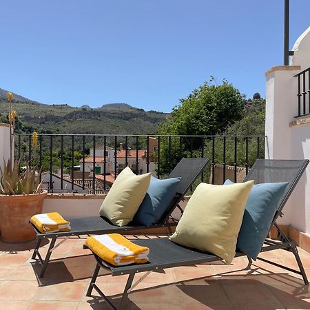 Stunning Spanish White Village Home Private Pool Stunning Views Saleres Bagian luar foto