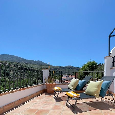 Stunning Spanish White Village Home Private Pool Stunning Views Saleres Bagian luar foto